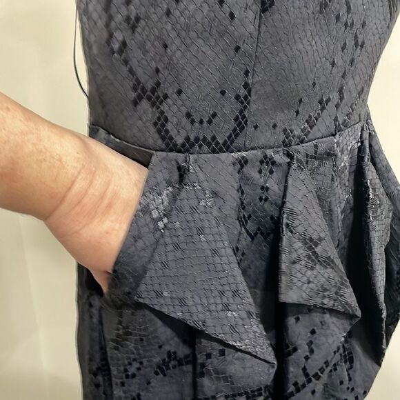 NWT Jessica Simpson Little Black Cocktail Dress. Size 8 M medium - Picture 8 of 14